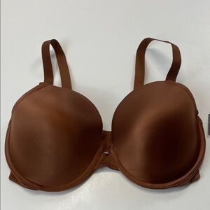 Fredrick’s of Hollywood Extreme Push Up Bra Brown Coco 36F NWT
